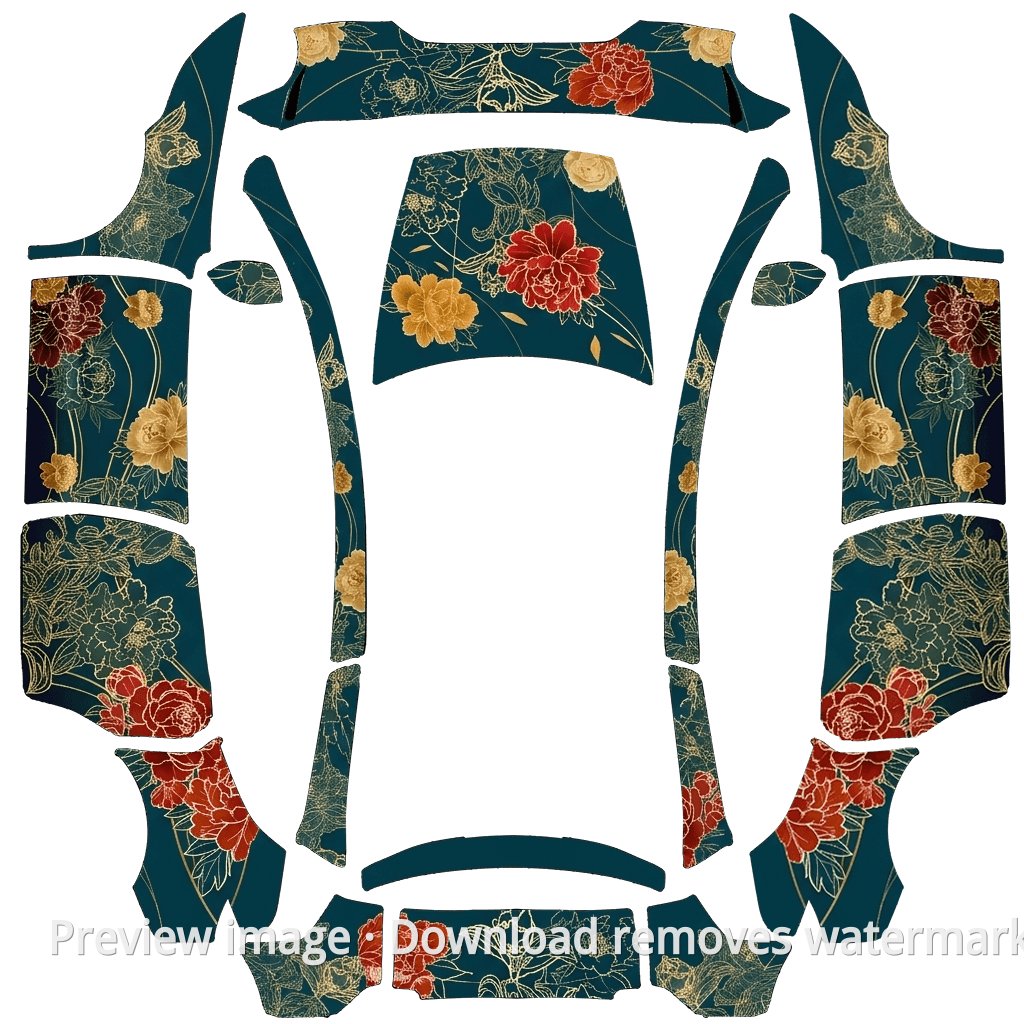 Peony National Beauty Livery - Model Y L