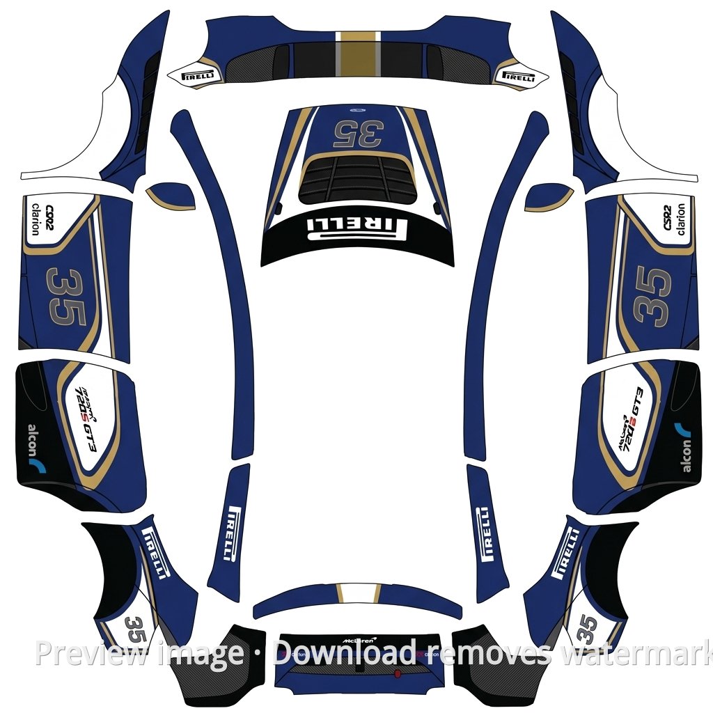Premium Racing Livery 4 - Model Y L