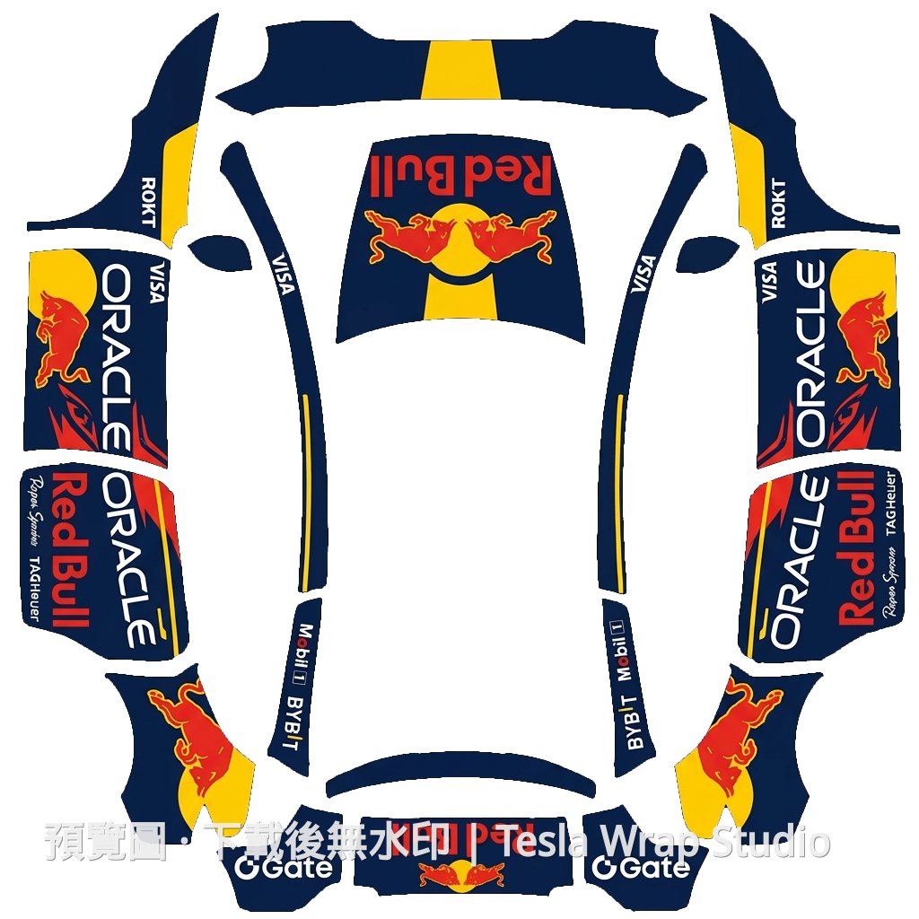 Red Bull F1 精修版 - Model Y L