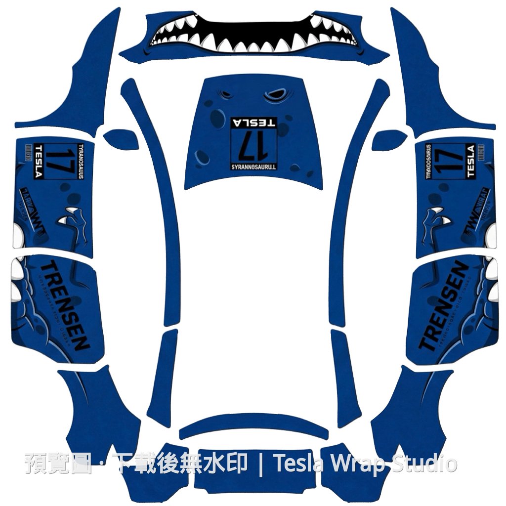 霸王龍系列塗裝 1 - Model Y L