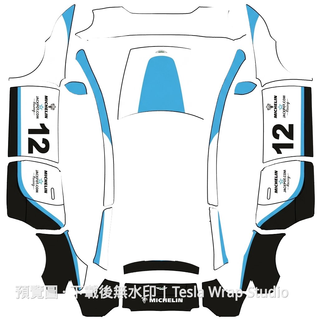 賽車精品塗裝 3 - Model Y L