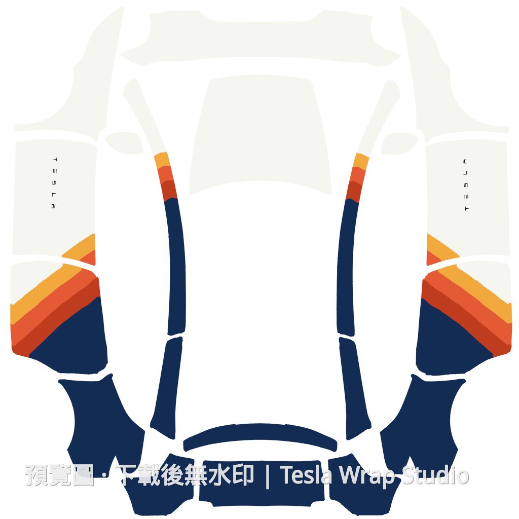 Model Y L #4152 車體外觀範本