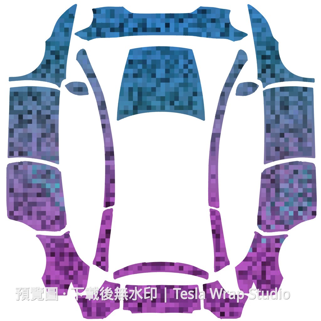 Model Y L #9841 車體外觀範本