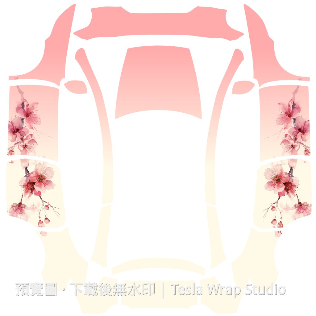 Model Y L #2074 車體外觀範本