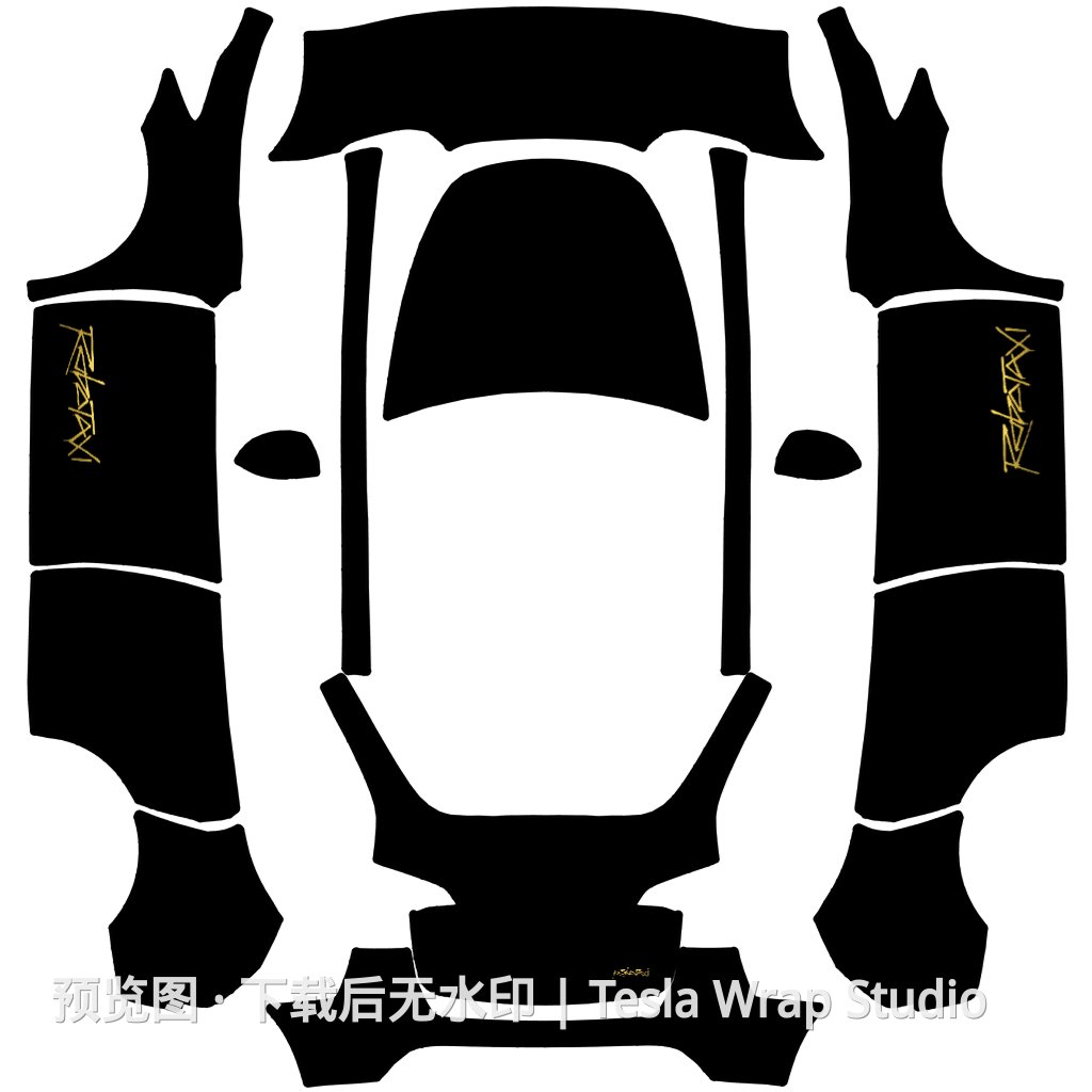 Model Y 编号 #1504 自定义模板
