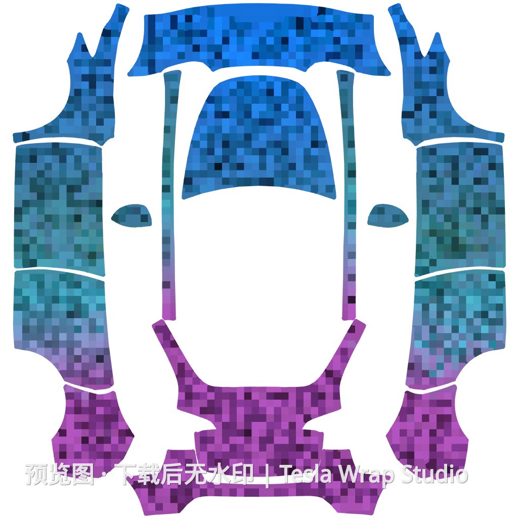 Model Y 编号 #5869 自定义模板
