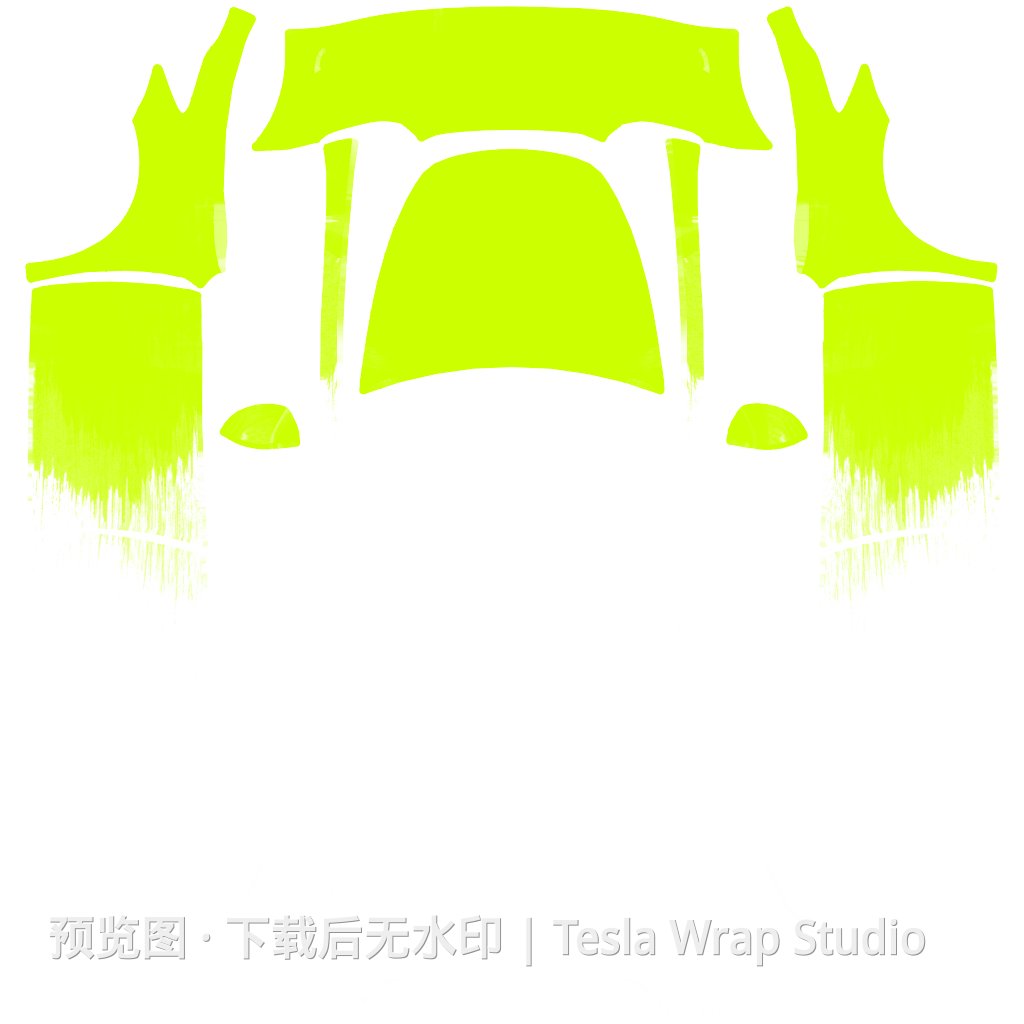 Model Y 编号 #5301 自定义模板 - Model Y 特斯拉喷漆车间模板