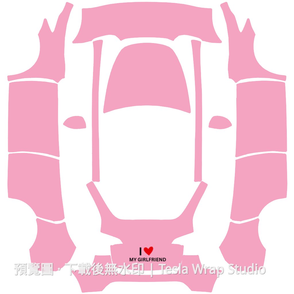 Model Y 編號 #1325 自訂範本