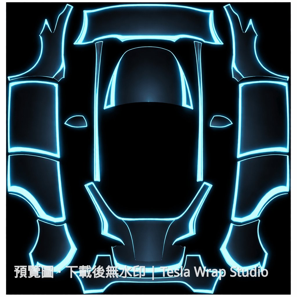 Model Y 編號 #2670 自訂範本
