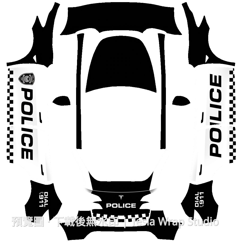 Police 主題 - Model Y