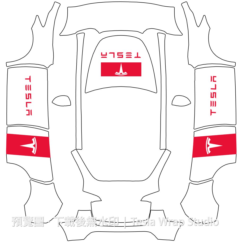 Tesla 內部車主題 - Model Y