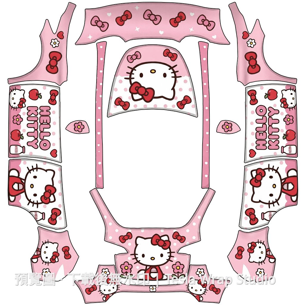 Hello Kitty 主題 - Model Y