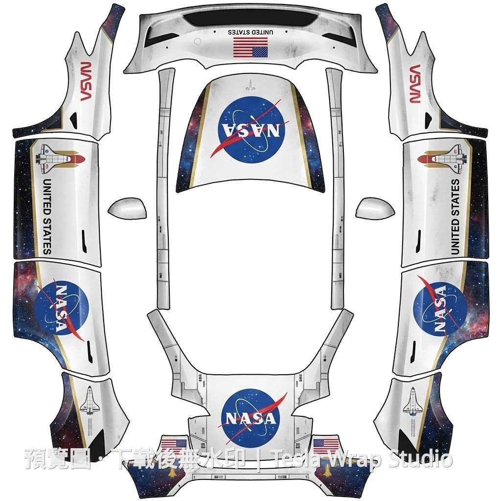 NASA 包膜設計 - Model Y