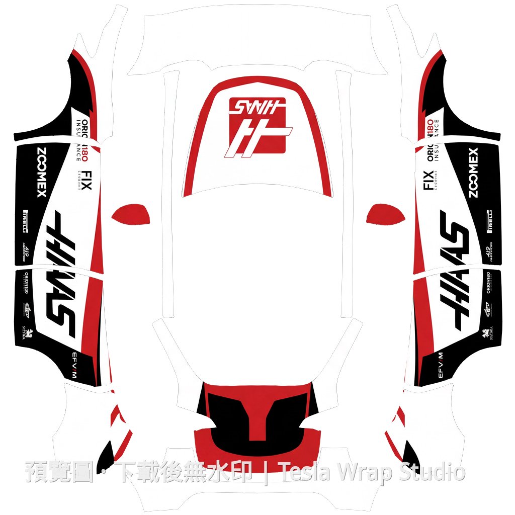 精品賽車塗裝 4 - Model Y