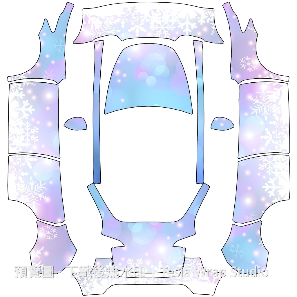 Model Y 編號 #2261 自訂範本