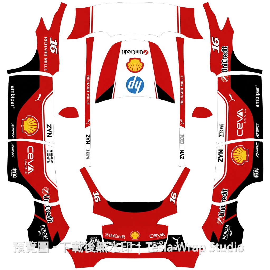 精品賽車塗裝 1 - Model Y