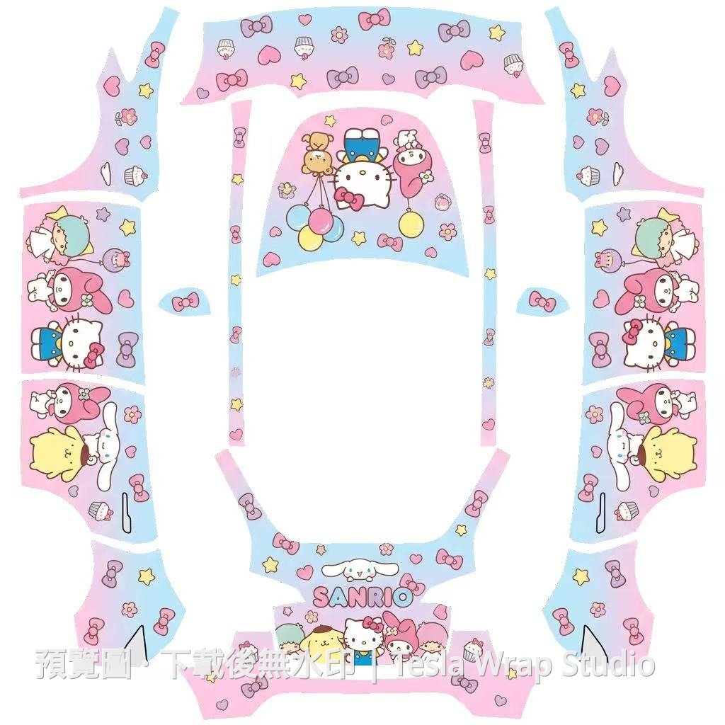 Hello Kitty 主題 - Model Y