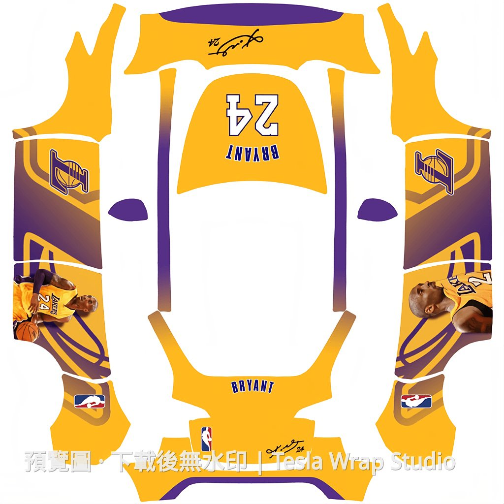 Kobe 24 主題 - Model Y