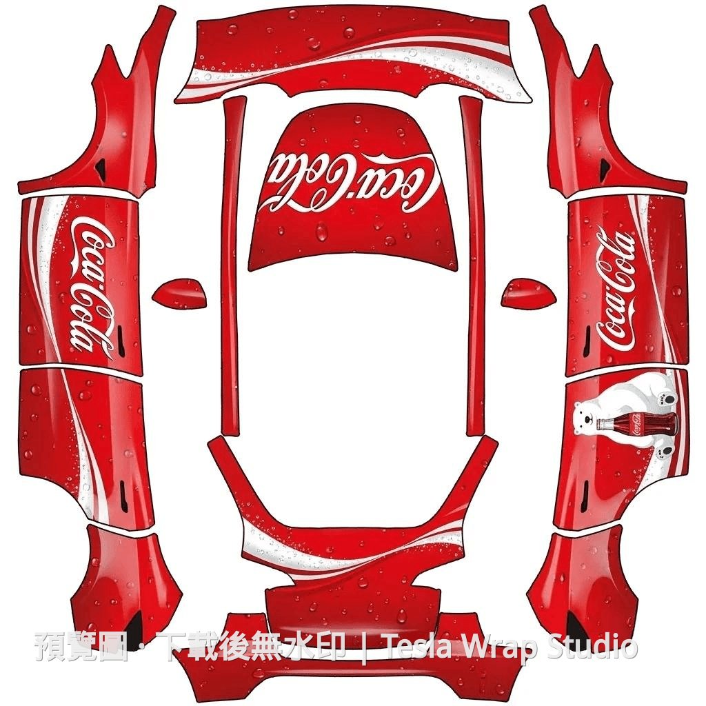 Coca-Cola 主題 - Model Y
