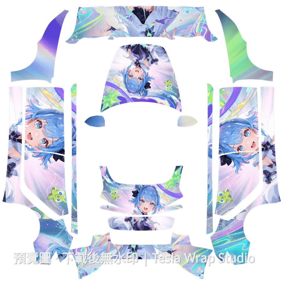小喬 - 時之魔女 - Model 3 (2024+) Standard & Premium