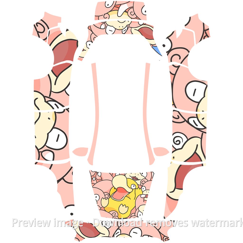 Slowpoke-Inspired Wrap 01