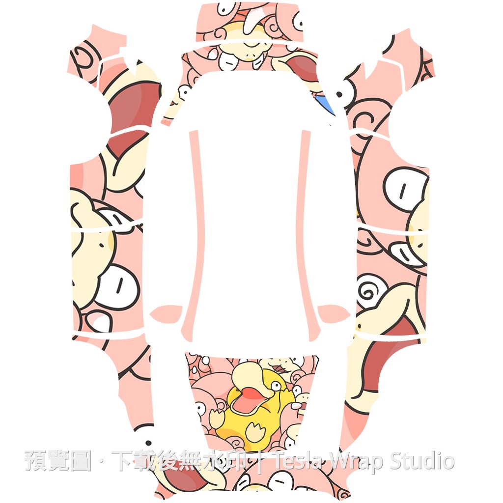 呆呆獸 Slowpoke 01 主題外觀