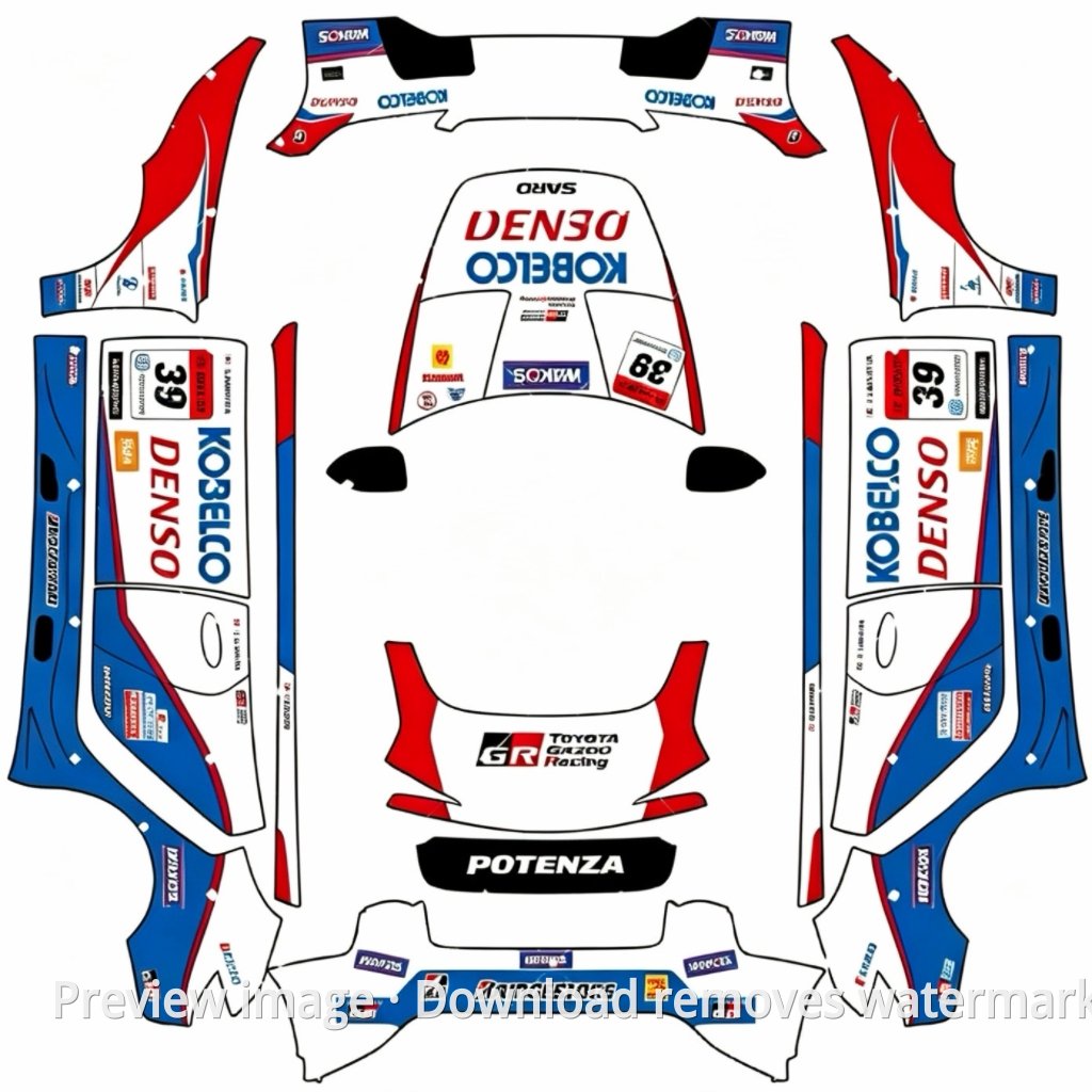 新款 Model 3 Super GT GT500 GR Supra 39 号主题