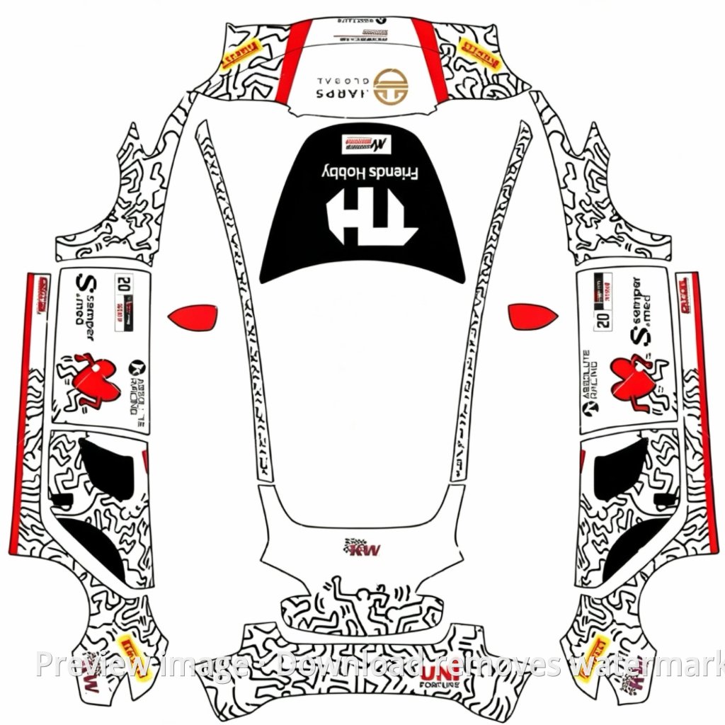 Model 3 Absolute Racing 行走之心涂装主题