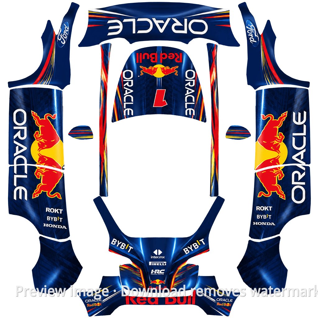 Model Y Red Bull Racing F1 2026 WTS 主题