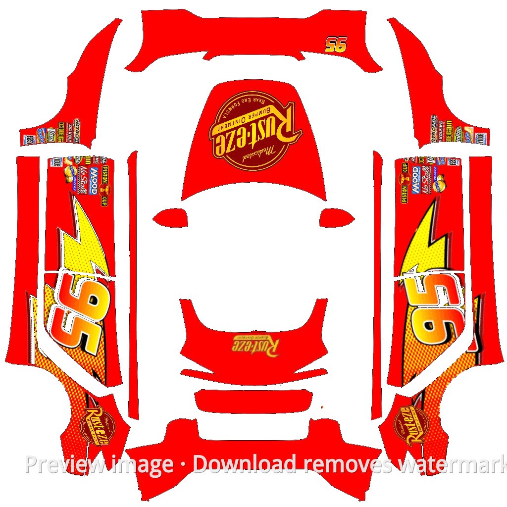 Lightning McQueen No. 95 · Model 3 Performance
