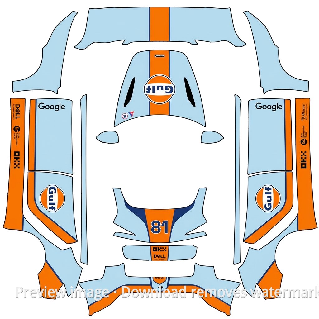Gulf Oil OP81 · Model 3 Highland