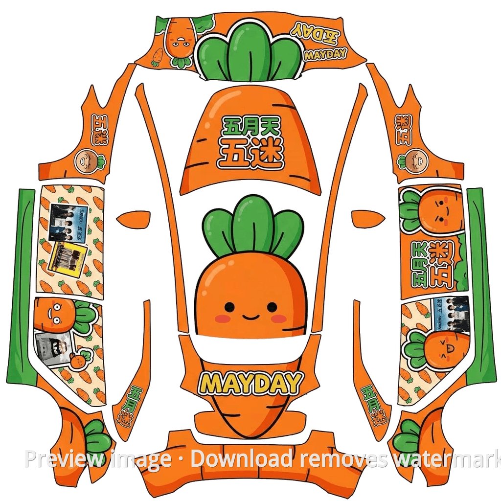 Orange Design 76395 · Earlier Model 3